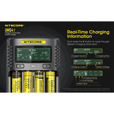 ΦΟΡΤΙΣΤΗΣ NITECORE UMS4