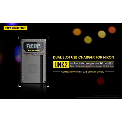 ΦΟΡΤΙΣΤΗΣ NITECORE UNK2 για NIKON