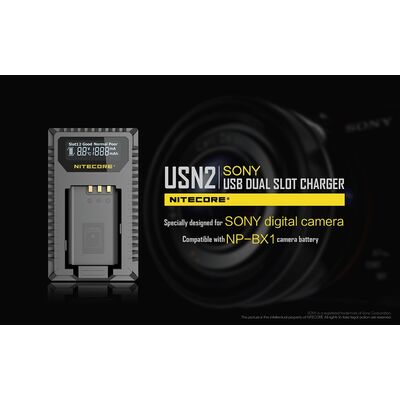 ΦΟΡΤΙΣΤΗΣ NITECORE USN2 για SONY