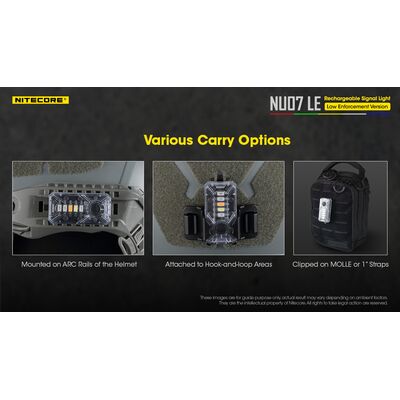 ΦΑΚΟΣ LED NITECORE HEADLAMP NU07LE