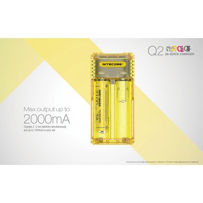 ΦΟΡΤΙΣΤΗΣ NITECORE Q2, Quick charger, 2A, Pink