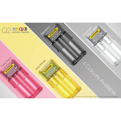 ΦΟΡΤΙΣΤΗΣ NITECORE Q2, Quick charger, 2A, Pink