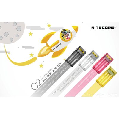 ΦΟΡΤΙΣΤΗΣ NITECORE Q2, Quick charger, 2A, Pink