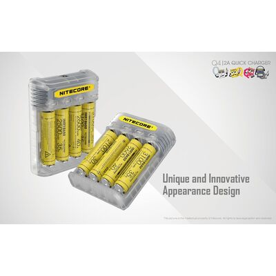 ΦΟΡΤΙΣΤΗΣ NITECORE Q4, Quick charger, 2A,Lemonade