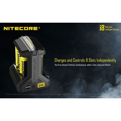 ΦΟΡΤΙΣΤΗΣ NITECORE i8, Οχτώ Θέσεων