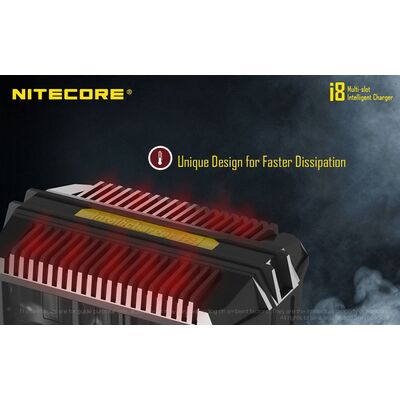 ΦΟΡΤΙΣΤΗΣ NITECORE i8, Οχτώ Θέσεων