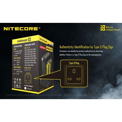 ΦΟΡΤΙΣΤΗΣ NITECORE i8, Οχτώ Θέσεων