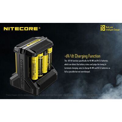 ΦΟΡΤΙΣΤΗΣ NITECORE i8, Οχτώ Θέσεων