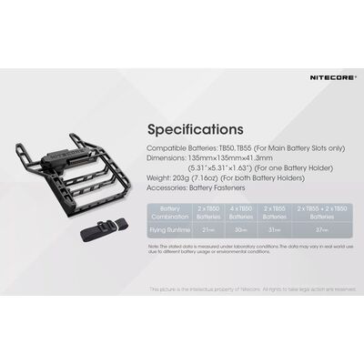 NITECORE DRONE POWER EXPANDER for DJI Inspire 2