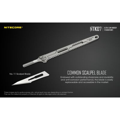 Titanium Utility Knife - NTK07