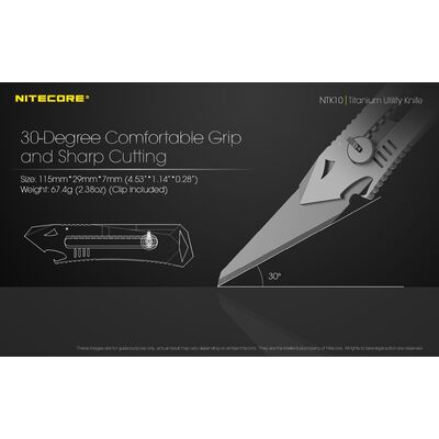 Titanium Utility Knife - NTK10