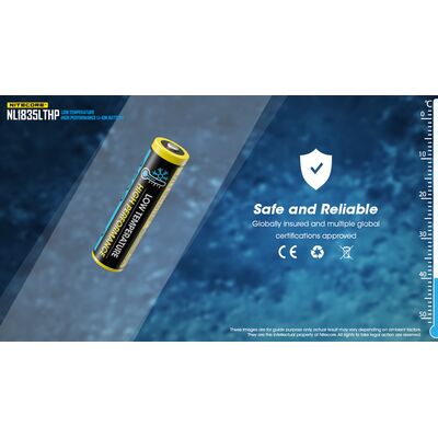ΜΠΑΤΑΡΙΑ NITECORE 18650, NL1835LTHP,8A (τιμή τεμαχίου)
