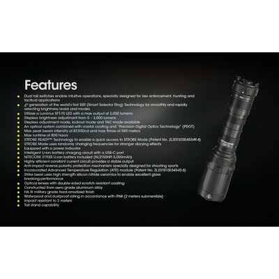 ΦΑΚΟΣ LED NITECORE SMART RING SRT7i , Tactical