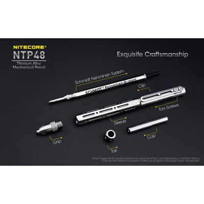 Tactical Pen NITECORE NTP48 Silver (Gloss)