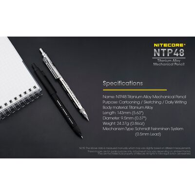 Tactical Pen NITECORE NTP48 Silver (Gloss)