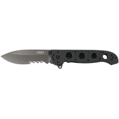 CRKT M21-14G BLACK G10 W/VEFF SERRATIONS