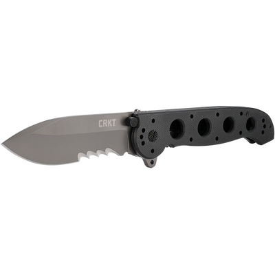 CRKT M21-14G BLACK G10 W/VEFF SERRATIONS