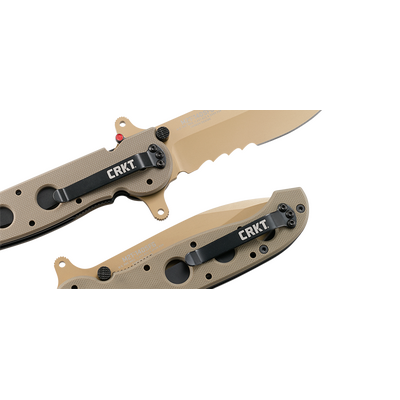 CRKT M21-14DSFG SPECIAL FORCES DROP POINT W/VEFF SERRATIONS