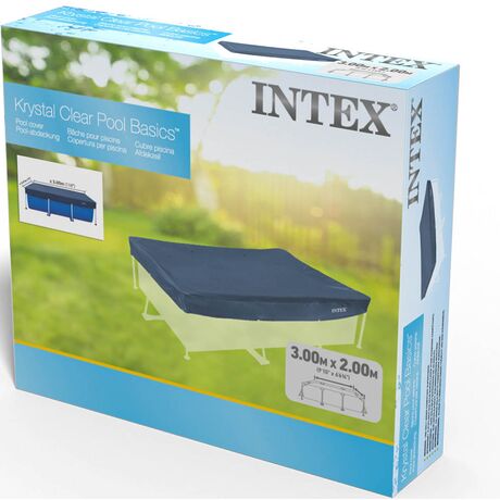 Προστατευτικό Κάλυμμα Πισίνας Intex Metal Frame 300x200cm 28038