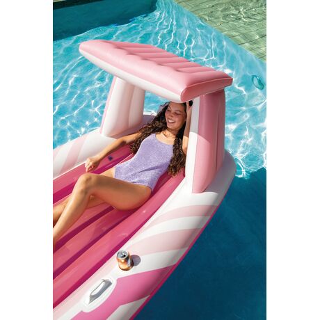 Στρώμα Θαλάσσης INTEX Pink Paradise Boat Float 57804
