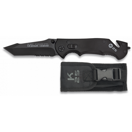 ΣΟΥΓΙΑΣ K25, Tactical K25 pocket knife. Sheath. 19127