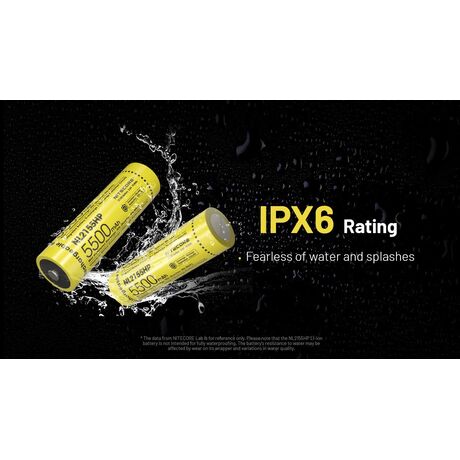 ΜΠΑΤΑΡΙΑ NITECORE 21700 / 5500mAh (τιμή τεμαχίου), NL2155HP