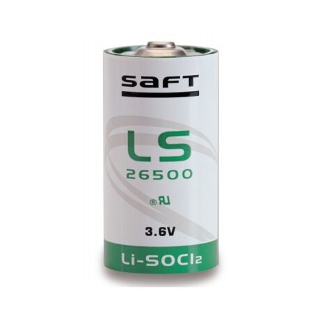 ΜΠΑΤΑΡΙΑ ΛΙΘΙΟΥ SAFT 3.6v, LS26500,7700mAh (τιμή τεμαχίου)