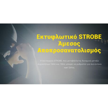 ΦΑΚΟΣ LED NITECORE NPL35, 2000lumens, 412meters