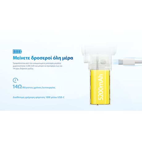 ΑΝΕΜΙΣΤΗΡΑΣ ΑΤΟΜΙΚΟΣ NITECORE izzCool 40