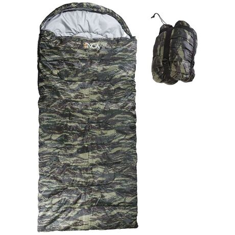 Υπνόσακος INCA Foldpack με μαξιλάρι Παραλλαγής 220χ95cm με ιμάντες συμπίεσης