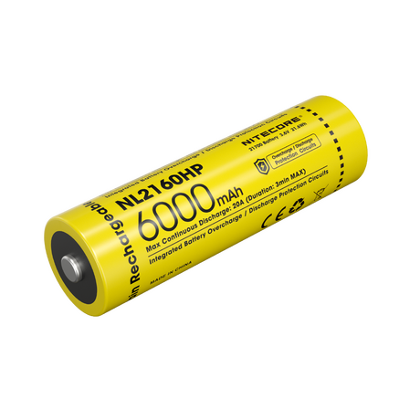 ΜΠΑΤΑΡΙΑ NITECORE 21700 / 6000mAh / HP (τιμή τεμαχίου)