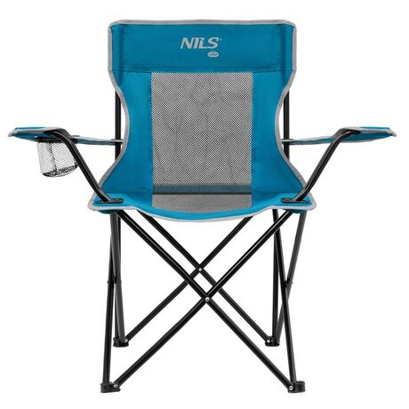 Καρέκλα Camping NILS CAMP NC3302 Μπλε/Γκρι