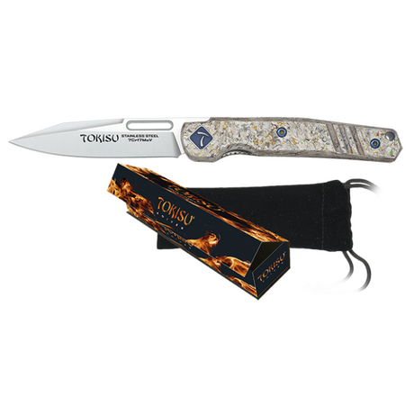 Σουγιάς TOKISU Penknife. Glacial micarta. Ball bearing, 25284