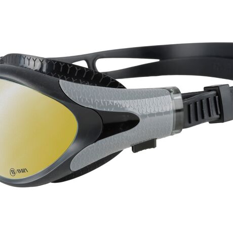 Γυαλιά Κολύμβησης AMILA TP-401AFM Μαύρα/Γκρι Καθρέφτης UV 47112