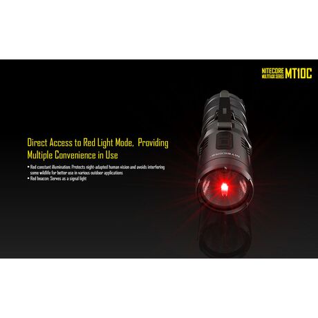 ΦΑΚΟΣ LED NITECORE MULTI TASK MT10C+LMA1+IMR18350A