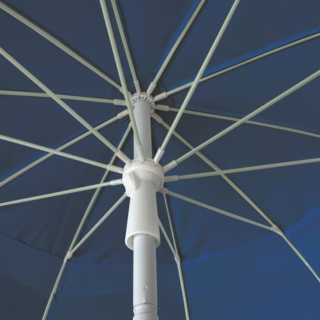 Ομπρέλα Παραλίας 2m 180gsm 8 Ακτίνες 5mm Μπλε 12009