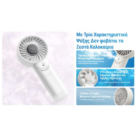 ΑΝΕΜΙΣΤΗΡΑΣ ΑΤΟΜΙΚΟΣ NITECORE izzCool 30 White
