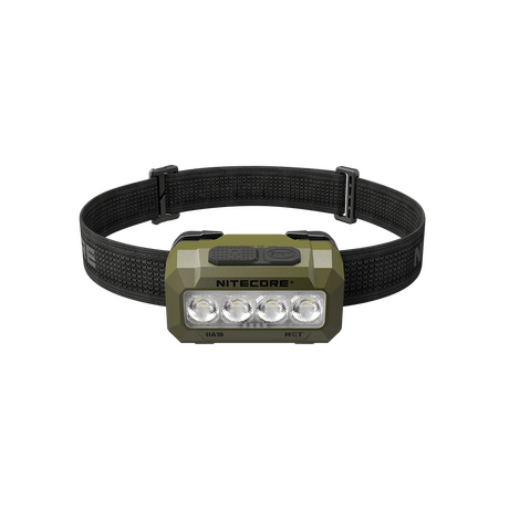 ΦΑΚΟΣ LED NITECORE HEADLAMP HA19, 600 lumens MCT, RGB, CRI, Green