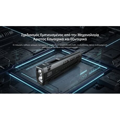 ΦΑΚΟΣ LED NITECORE EDC15, 1200lumens+UV light 1350mW max
