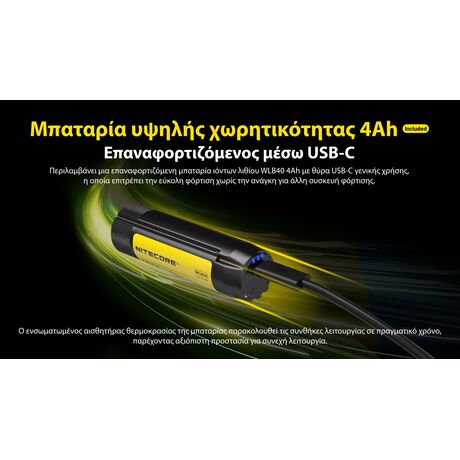 ΦΑΚΟΣ LED NITECORE HEADLAMP NWH20 E-focus work headlamp