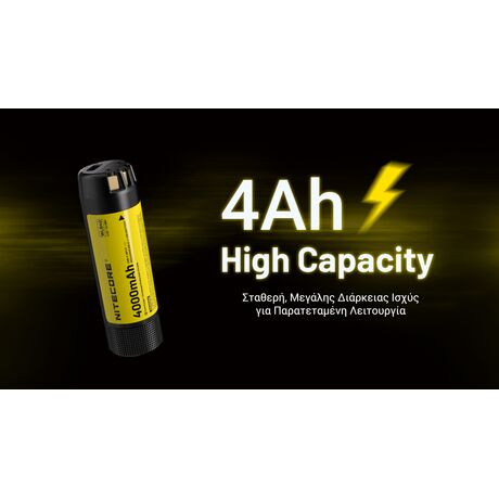 ΜΠΑΤΑΡΙΑ NITECORE WLB40 , 4000ma Work Li-on, for NWH20