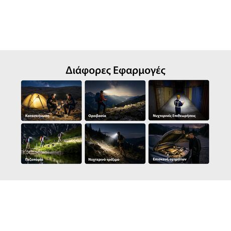 ΦΑΚΟΣ LED NITECORE HEADLAMP HC65MCT , 2000lumens