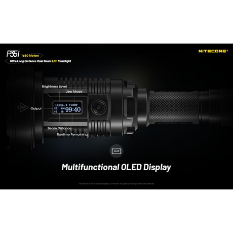 ΦΑΚΟΣ LED NITECORE PRECISE P35i