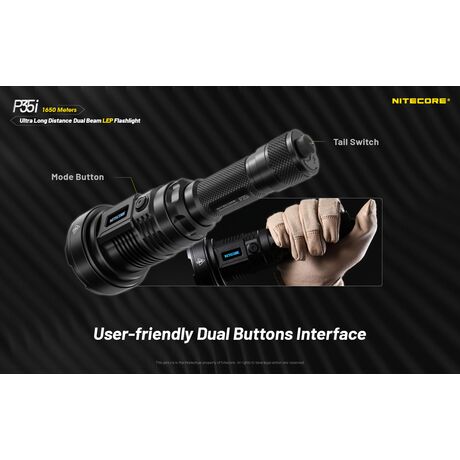 ΦΑΚΟΣ LED NITECORE PRECISE P35i