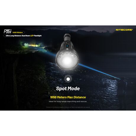 ΦΑΚΟΣ LED NITECORE PRECISE P35i
