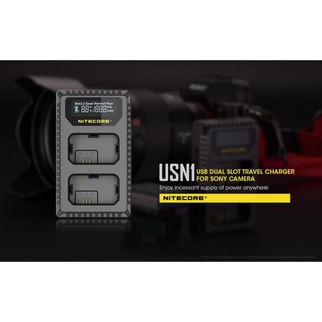 ΦΟΡΤΙΣΤΗΣ NITECORE USN1 για SONY