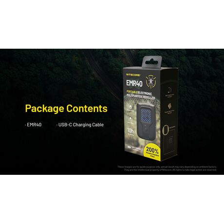 ΑΠΩΘΗΤΗΣ ΕΝΤΟΜΩΝ NITECORE EMR40