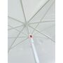 Ομπρέλα Παραλίας 2m 8 Ακτίνες Λευκή 12041