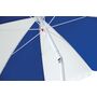 Ομπρέλα Παραλίας 2m 180gsm 8 Ακτίνες 4mm Μπλε/Λευκή 12024
