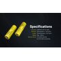 ΜΠΑΤΑΡΙΑ NITECORE 21700/ 6000mAh / HP (τιμή τεμαχίου)